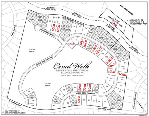 Canal Walk Map