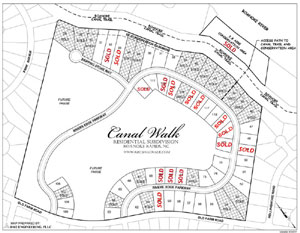 Canal Walk Residential Subdivision - Roanoke Rapids, NC