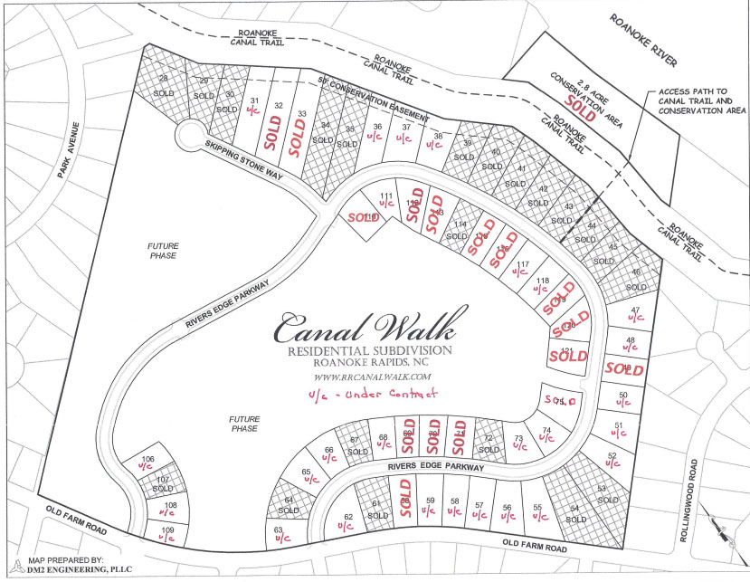 RR Canal Map - May 2025