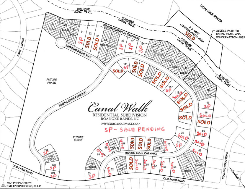 RR Canal Map - September 2025